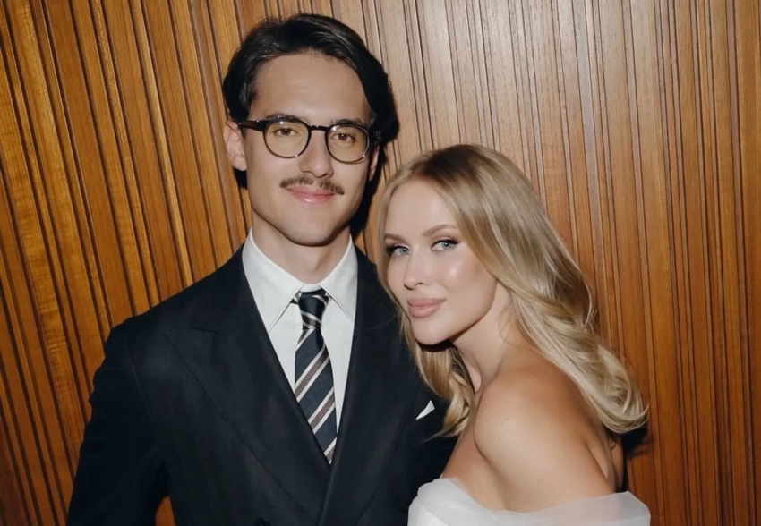 Сестра Таты Бондарчук Лиза Мамиашвили вышла замуж за хоккеиста Матвея Гуськова